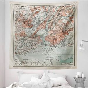 NYC Map Tapestry